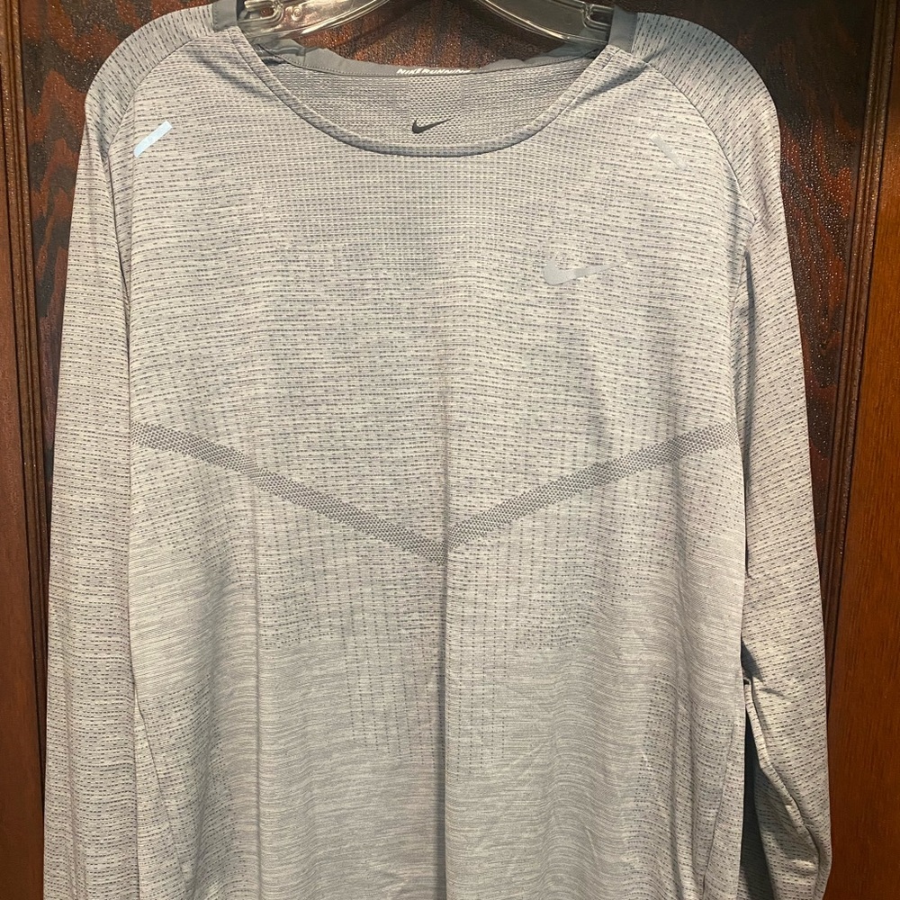 Grey Nike DryFit shirt